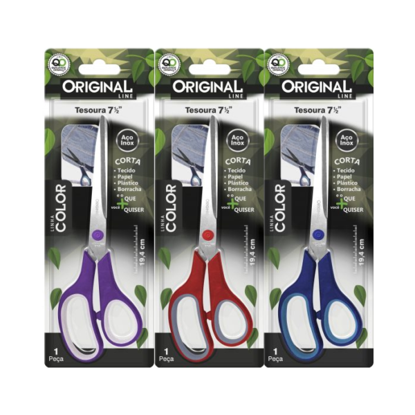 Tesoura Linha Color ORIGIONAL LINE