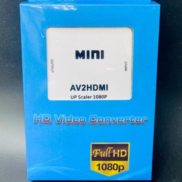 Conversor HD Vídeo AV2HDMI FULL HD1080
