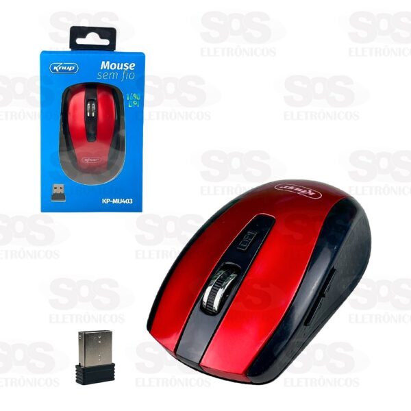 Mouse sem Fio KP-MU403 KNUP