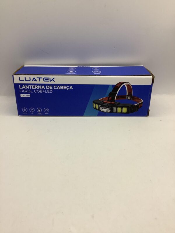 Lanterna de Cabeça Farol cob+led LUATEK