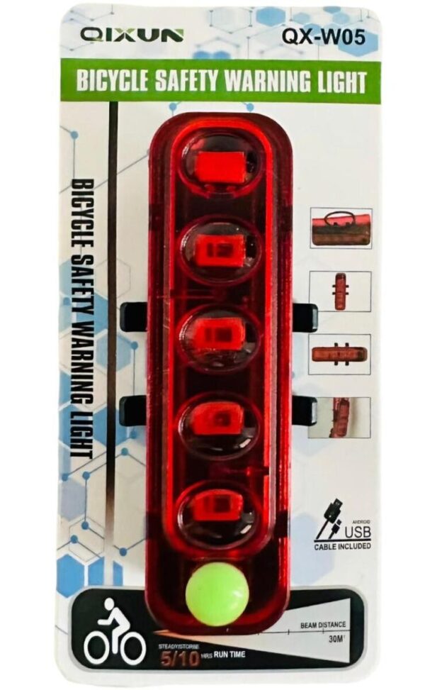 Luz Led QIXUN para Bicicleta