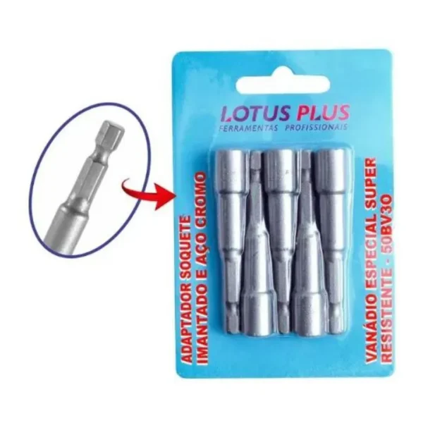 Adaptador de Soquete Imantado LOTUS PLUS