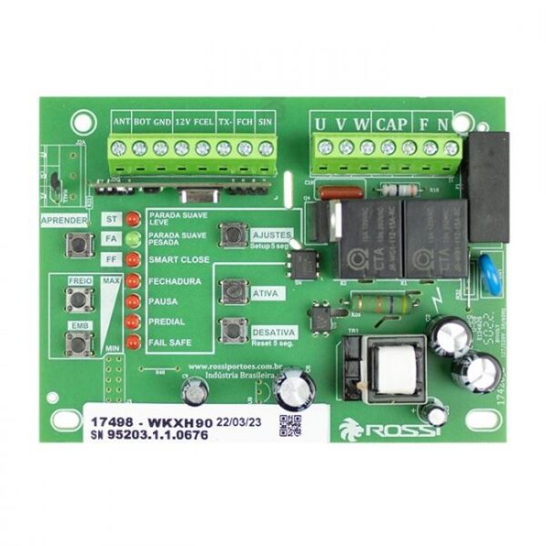 Placa Central Motor de Portão Cm Wkxh90 433Mhz