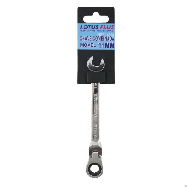 Chave Combinada com Catraca Articulada 11mm LOTUS PLUS