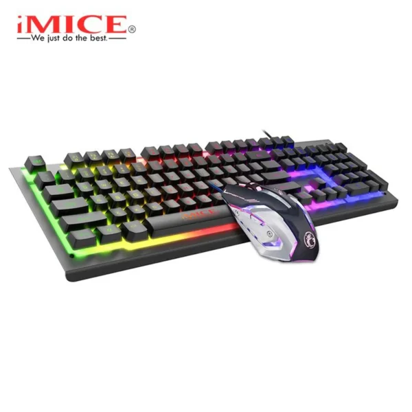 Teclado Gamer com Mouse Gamer KM-900 IMICE