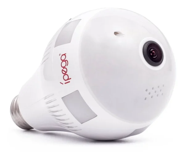 Câmera Lâmpada Espiã Noturna 360 ÍPEGA