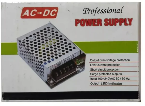 Fonte Chaveada 12V 5A Power Supply AC DC