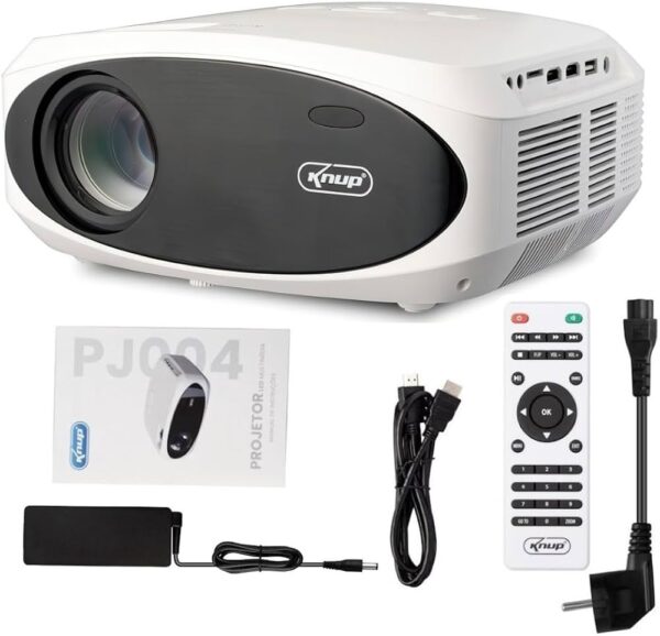 Projetor led Multimídia Lúmens 4K Full HD KNUP