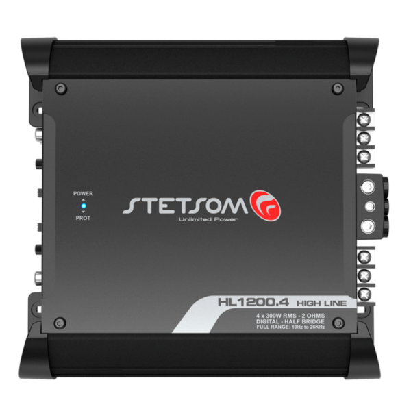 Módulo Amplificador HL1200.4 300W RMS STETSOM