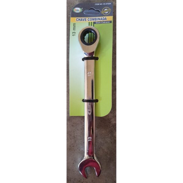Chave Combinada 13mm com Catraca IDEA