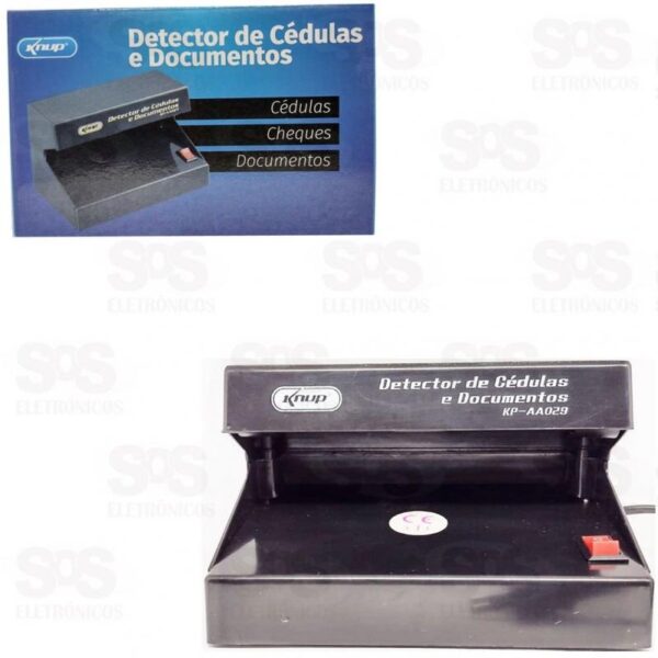 Detector de Cédulas e Documentos KNUP