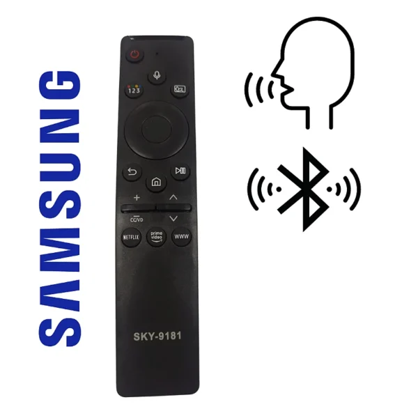 Controle com Comando de Voz para Tv Samsung 4K Smart LINKSKY