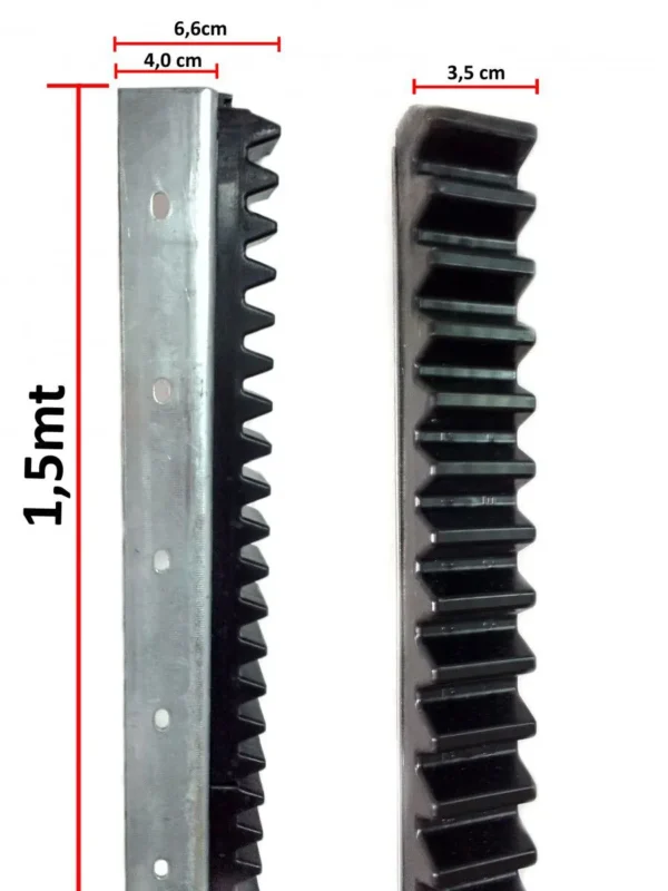 Cremalheira Resistente para Motor de Portão Deslizante 1.5MT