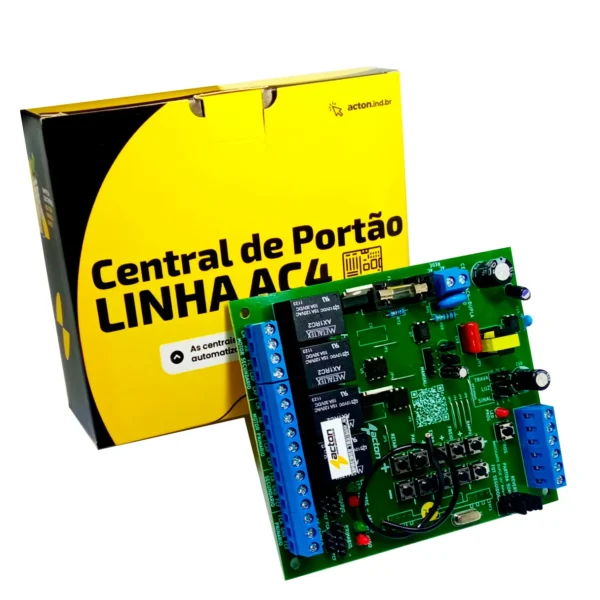 Placa Central Motor de Portão Linha AC 4 ACTON