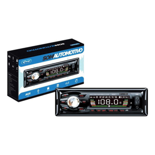 Som Automotivo com Usb Leitor de Cartão SD Bluetooth KNUP