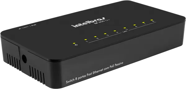 Switch 8 Portas Fast Ethernet SF 800 Q+ INTELBRAS