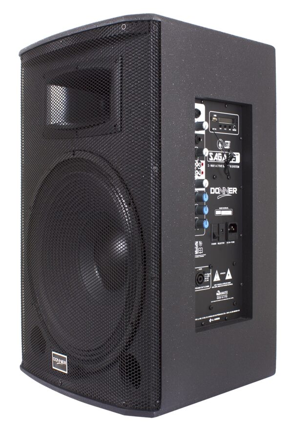 Caixa Ativa LL Audio Donner Saga 15A 300W RMS