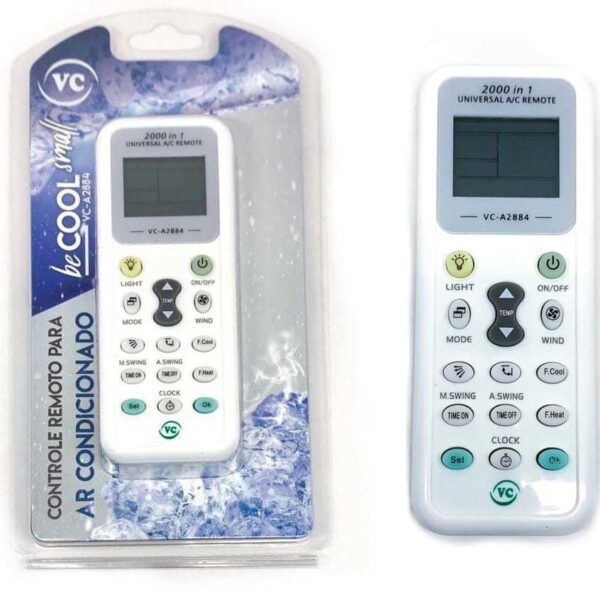 Controle Remoto Universal para Ar Condicionado 2000 em 1